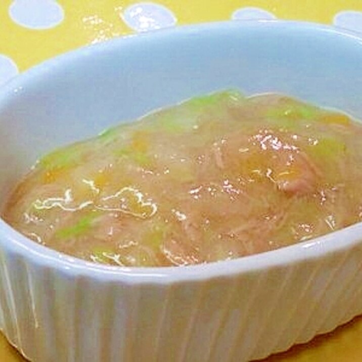 【離乳食】白菜＆ツナのスープ煮